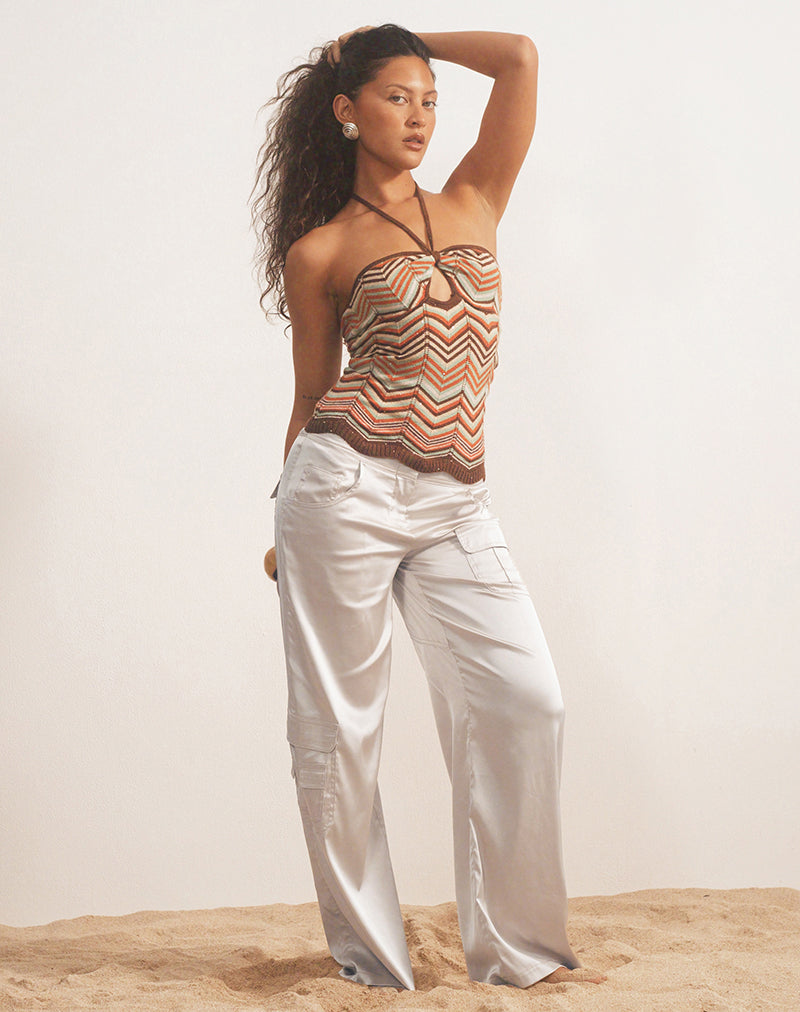 ANONA-HALTER-TOP-GREEN-MULTI-STRIPE-GRANIA-STRG-LEG-CARGO-TROUSER-CREAM-C9C9CEDF0BF5