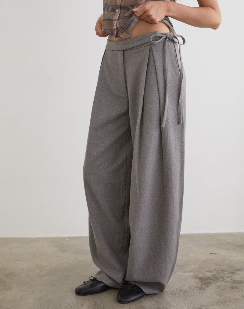 ARDEN_BRL_TROUSER_TIE_WAIST_GRY_122