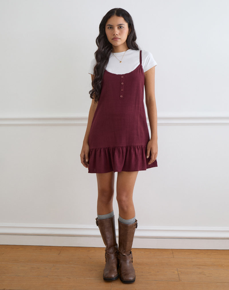 ARIGE-DRESS-MAROON-29711