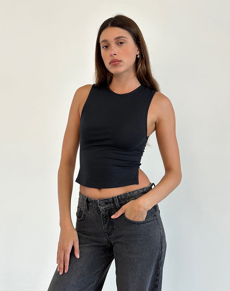 BARUNA-TIE-BACK-BASIC-TOP-BLACK-3