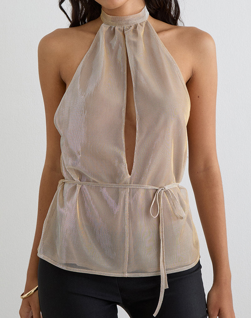 BENICIA-TOP-GOLD-SHEER-PLISSE-1350