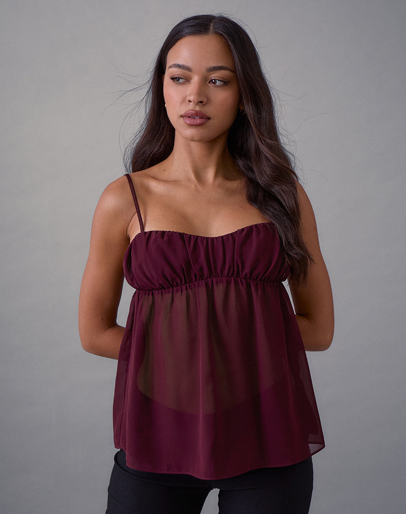 CAMDEN-TOP-DULL-SATIN-CHIFFON-BURGUNDY-2361