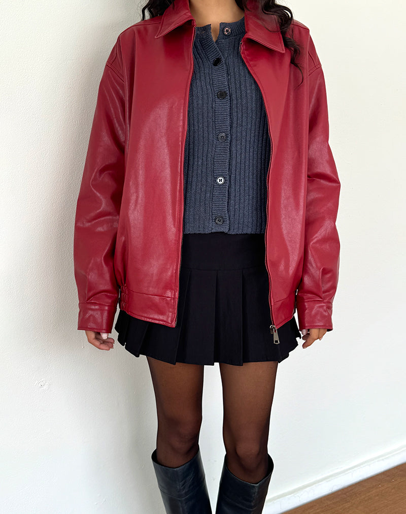 CAVITA-JACKET-PU-BLOOD-RED-7