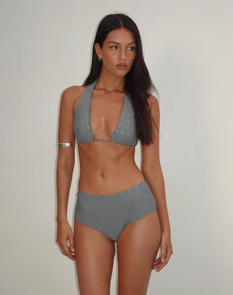 CERRY-BIKINI-TOP-KAIRI-BKN-BOTTOM-W-STUDS-CHARCOAL-A061003645