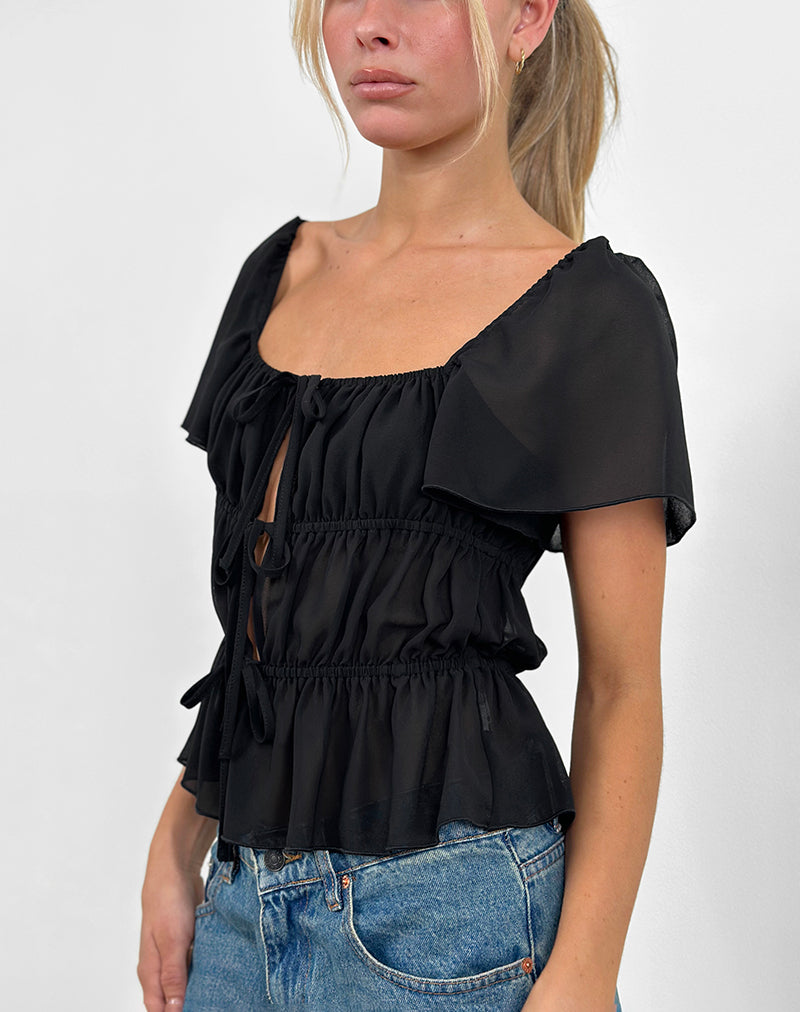 CINTAN-TIE-FRONT-TOP-BLACK-4a