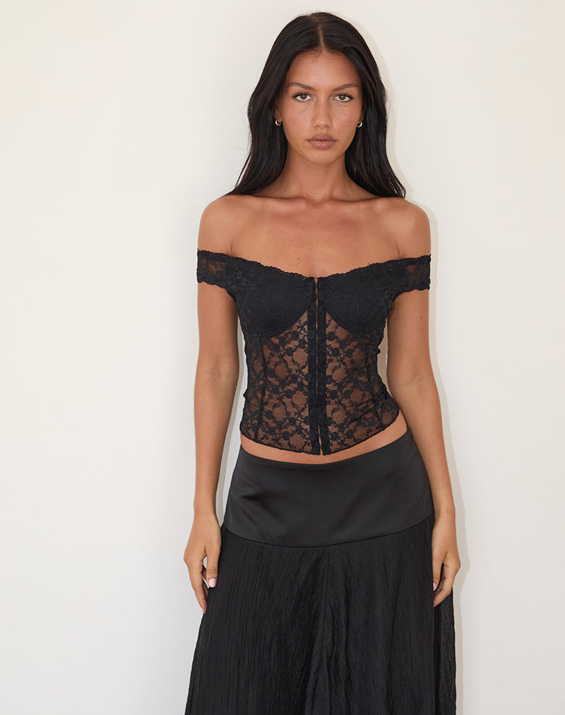 DOVICA-TOP-CANINA-ROSE-LACE-BLACK13057