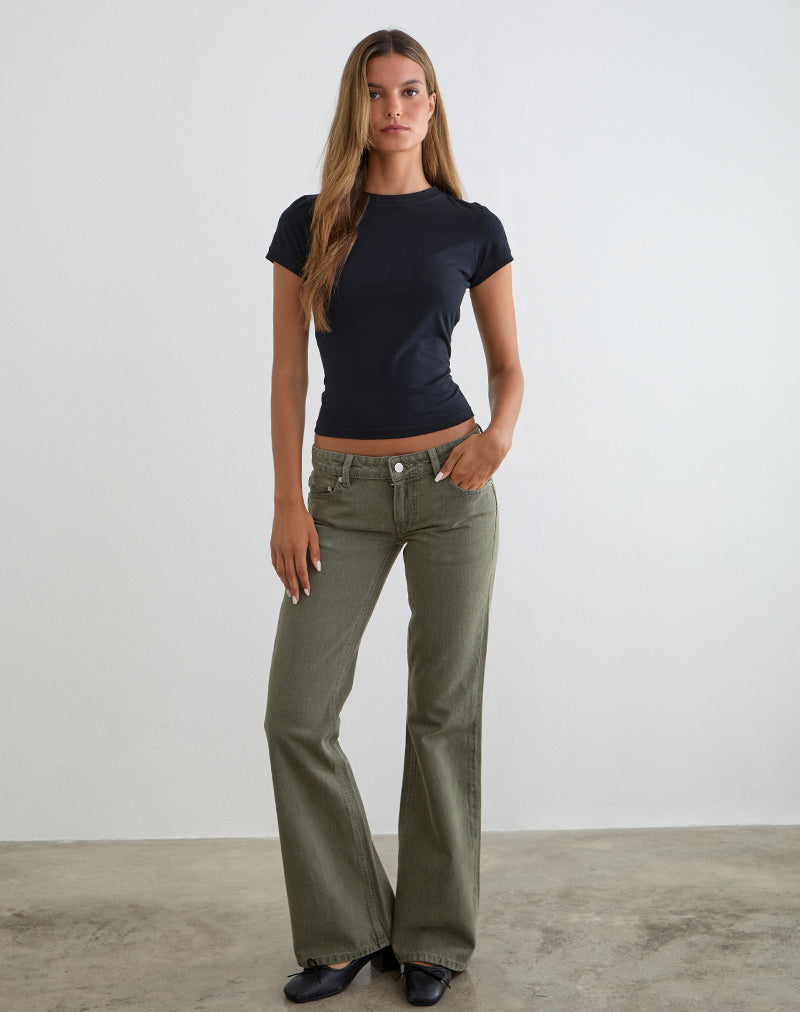 EXTRA-LOW-RISE-FLARE-OLIVE-2497
