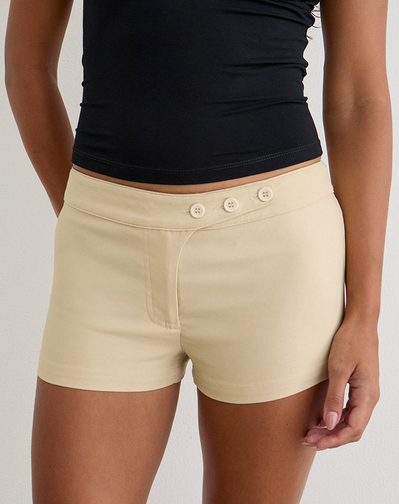 FARA-TOP-W-BEADS-JERSEY-BLACK-WESARA-SHORT-TLRG-BUTTERCREAM-44223