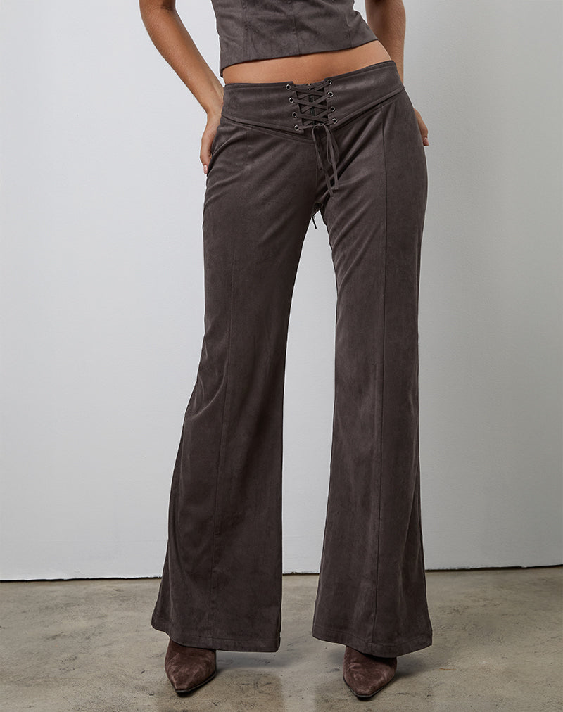 FELIA-TIE-BACK-TOP-VALLEN-TROUSER-SUEDE-DARK-CHESTNUT-189891