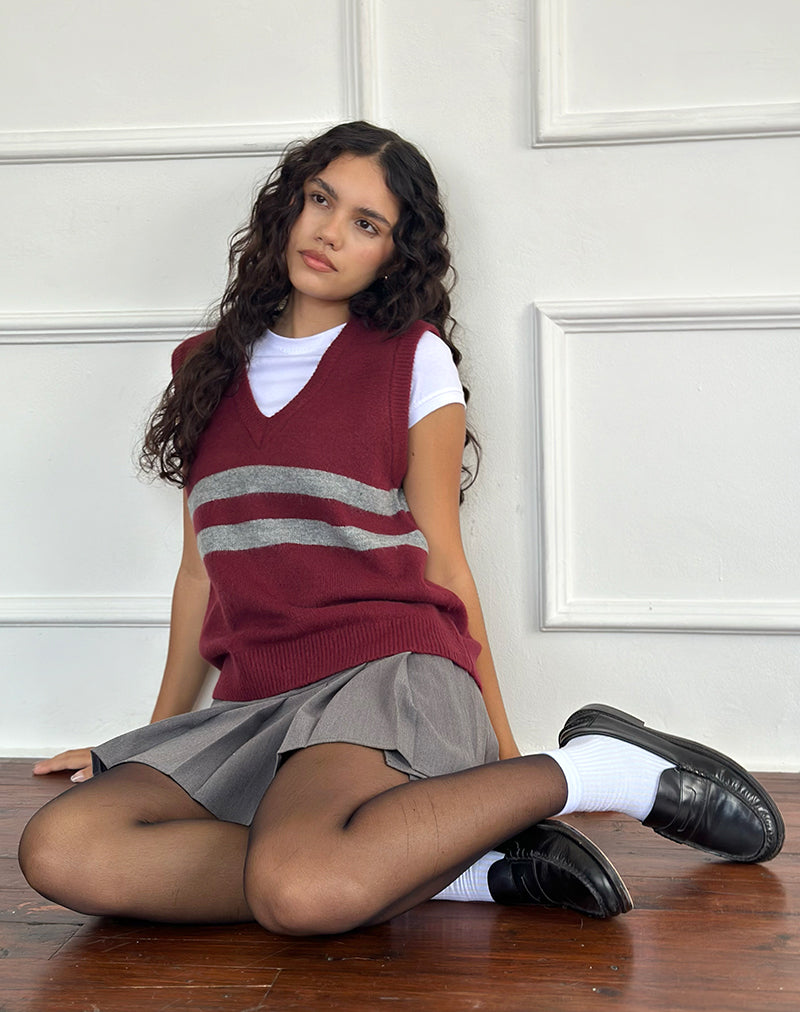 GURIA-VEST-MAROON-HT038-W-GREY-5-copy