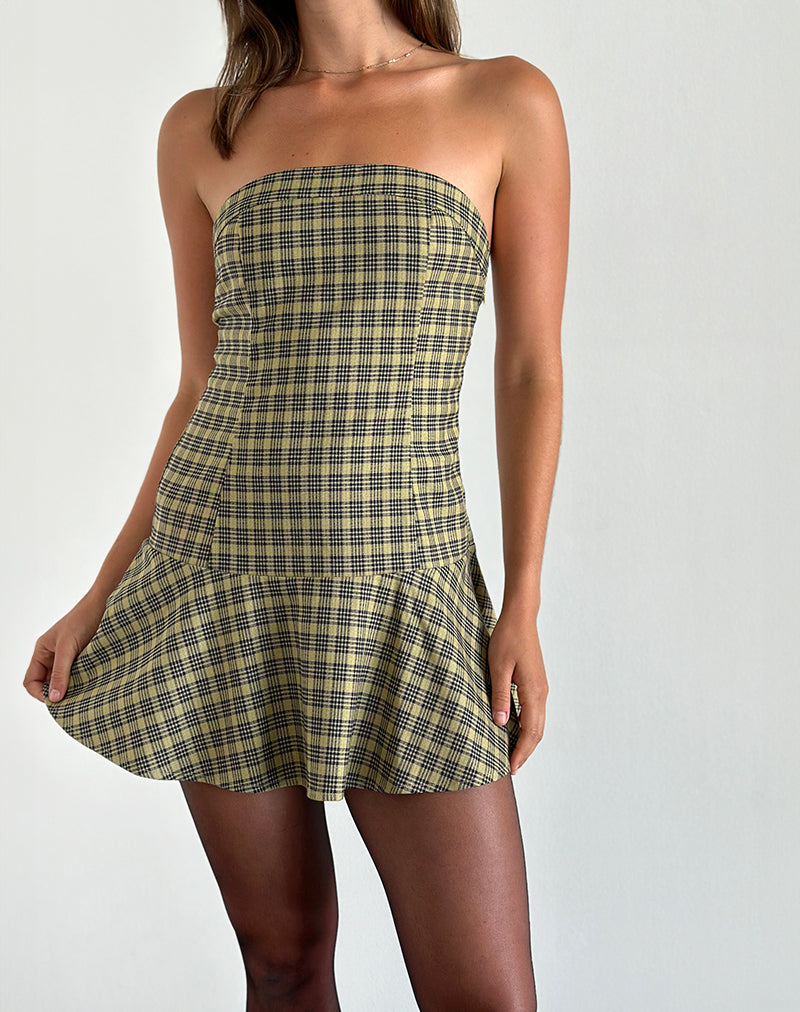 HADIA-DRESS-CHECK-TAILORING4338