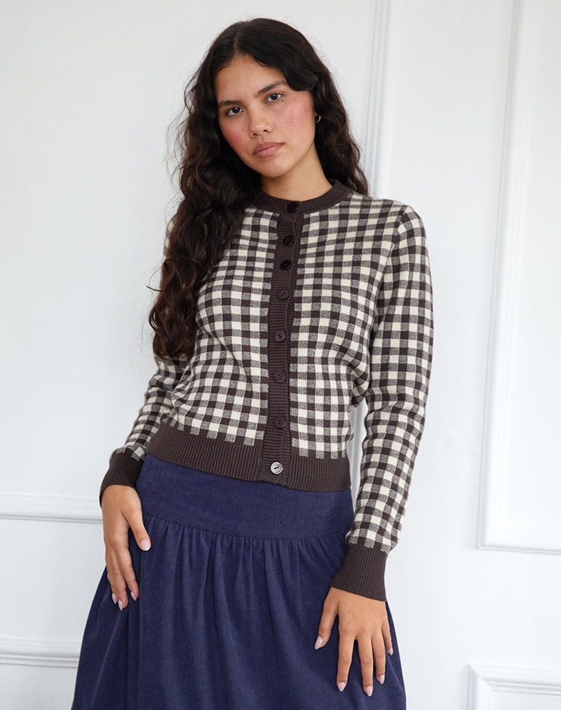HANUDIA-CARDI-BROWN-AND-ECRU-GINGHAM3135