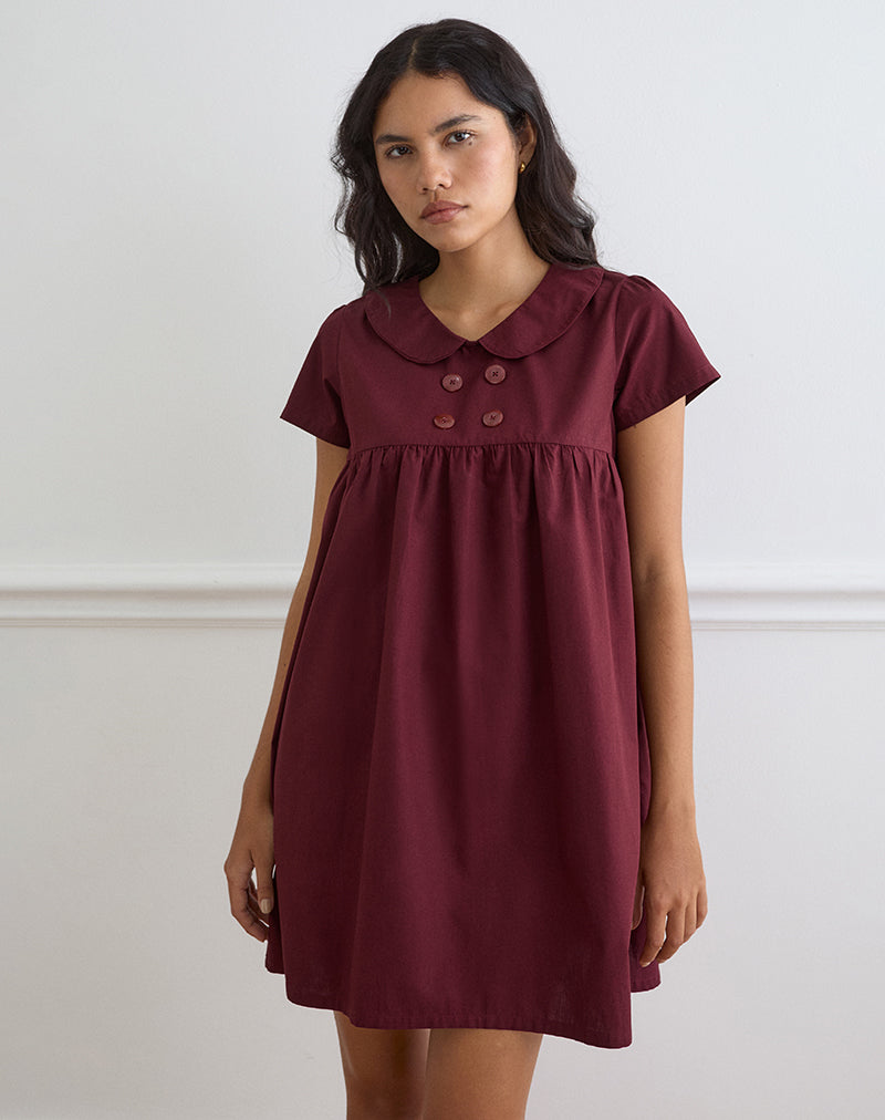 IMIRATY-DRESS-MAROON-29407