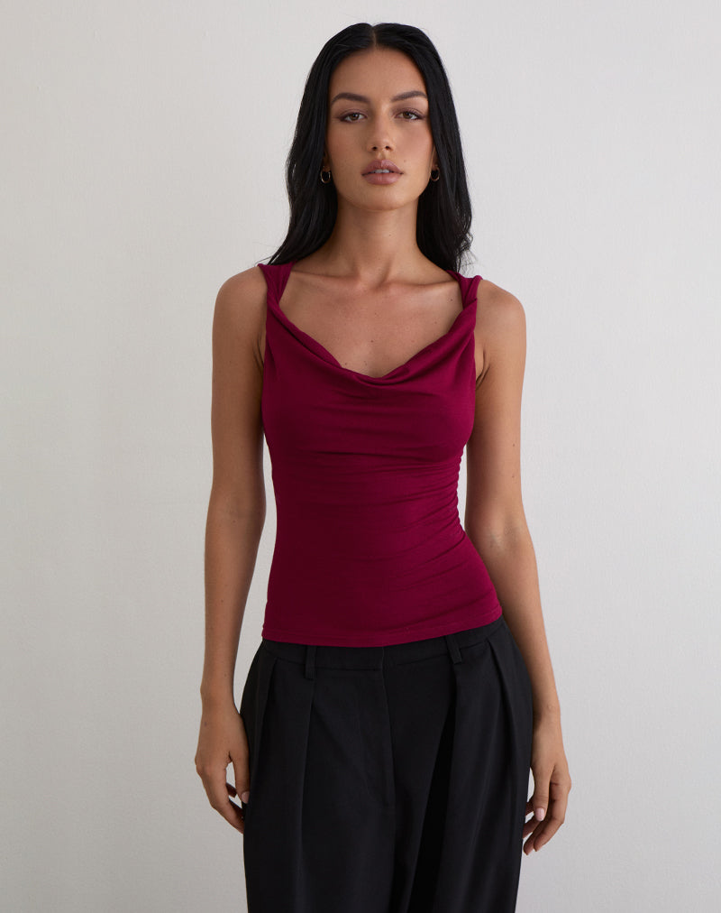 IMRIE-OPEN-BACK-TOP-R-JERSEY-BURGUNDY-13201