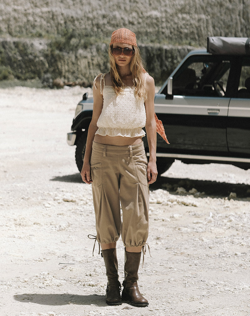 JETLYN-TOP-LACE-PANEL-DOBBY-CFN-CREAM-IRIA-CARGO-CAPRI-TROUSER-TWILL-KHAKI-_3