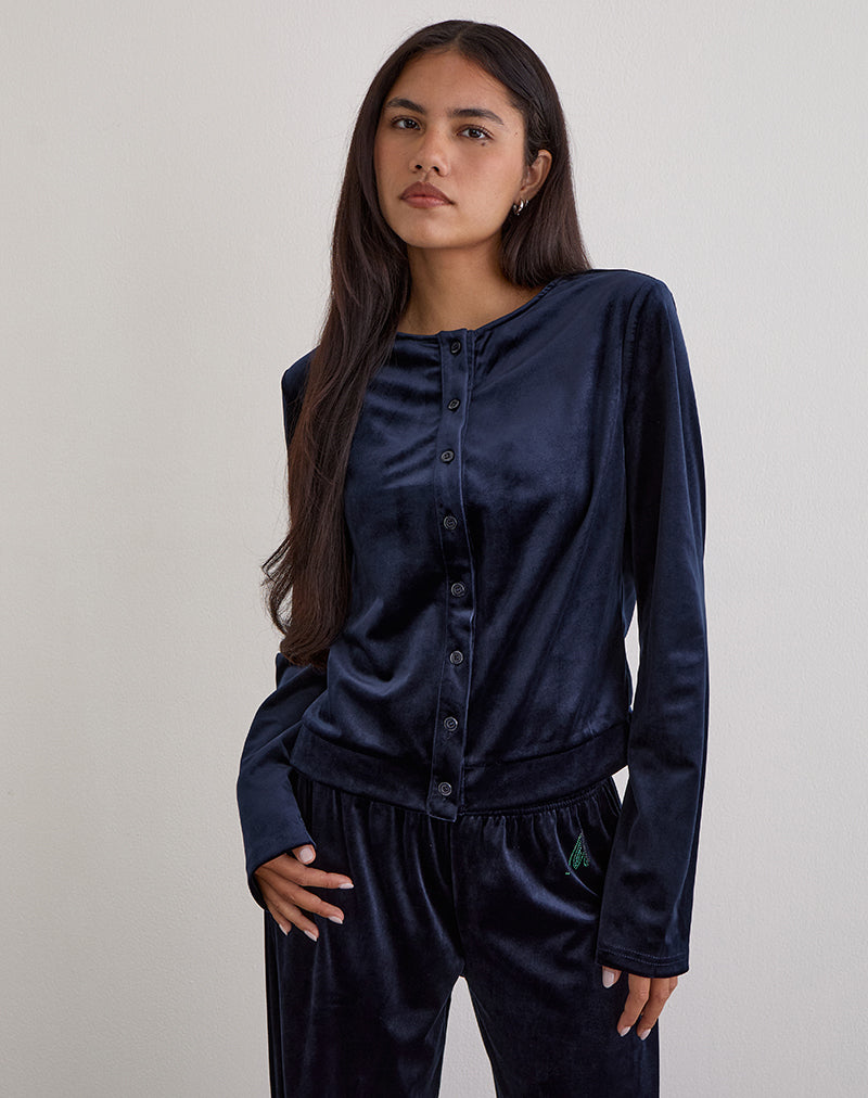KELLEN-BUTTON-UP-CARDI-GLEN-JOGGER-M-HF-VELOUR-NAVY-15914