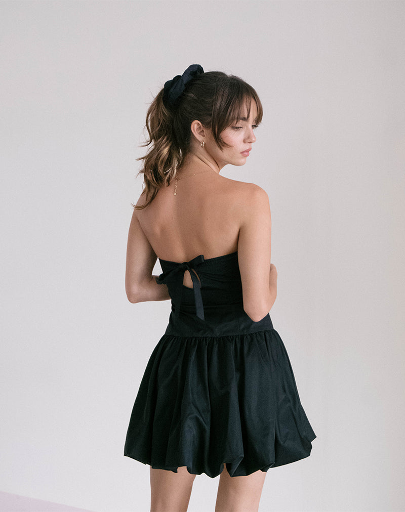 KRAYOFA-PUFFBALL-MN-DRESS-BLACK20240322-DSCF4066