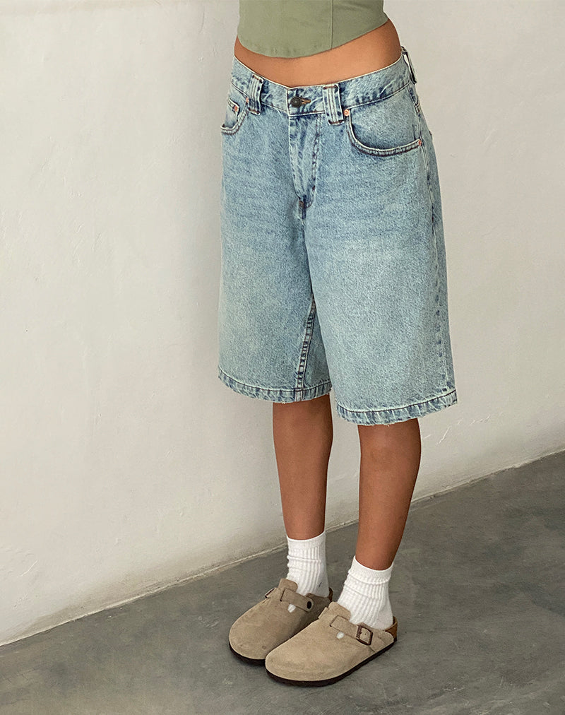 KYE-CORSET-TOP-IN-ASH-GREY-_-LOW-RISE-SKATER-SHORT-IN-BLEACH-DENIM0273
