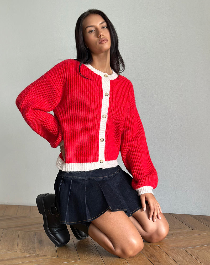 LUCIANA-CARDI-RED-PINK-DENIM-CASINI-SKIRT-INDIGO-20
