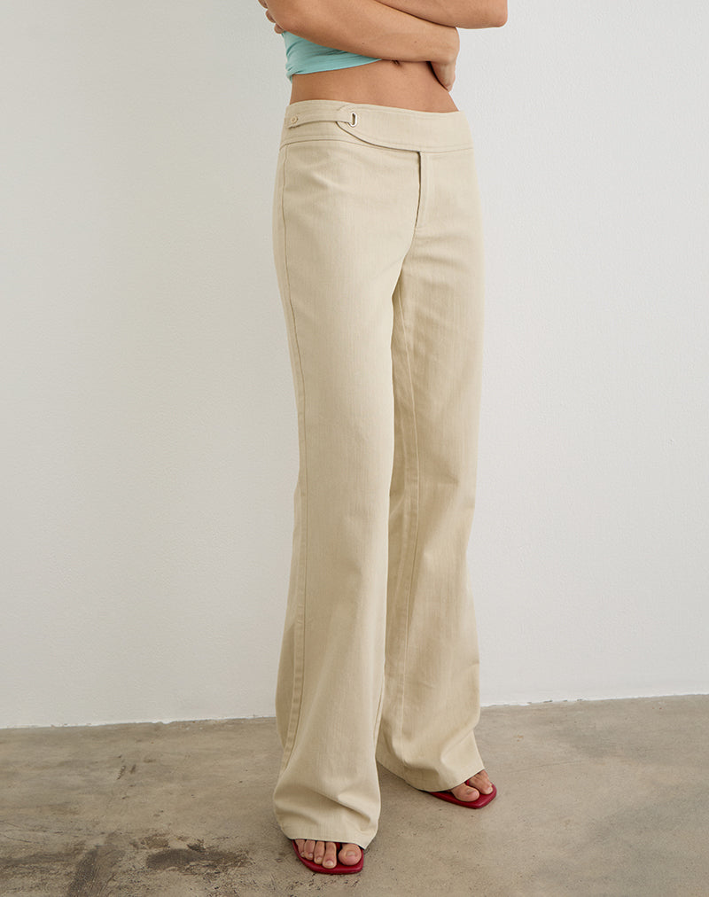 NALITA-TROUSER-BCKL-WAIST-BEIGE-43535