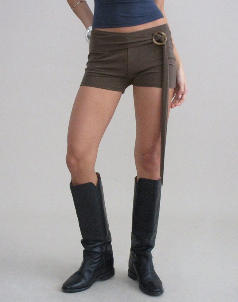 NIVAYA-MCR-SHORT-W-WRAP-BELT-DRK-BRW-LETRIS-TOP-W-BEADS-CPR-OCEAN-STORM-4