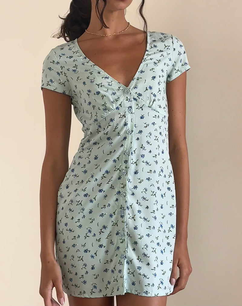 OMONI-DRESS-PRETTY-PETAL-GREEN