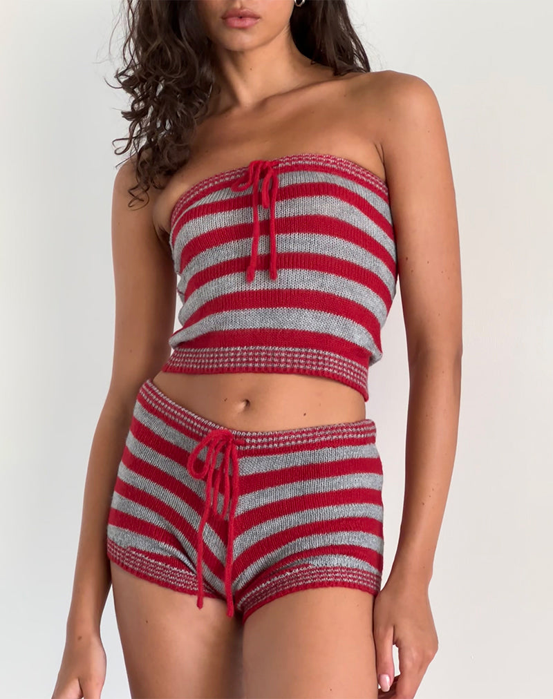 PIHLA-TUBE-TOP-RENHA-HOT-PANTS-RED-41-GREY-05-STRIPE4012-2