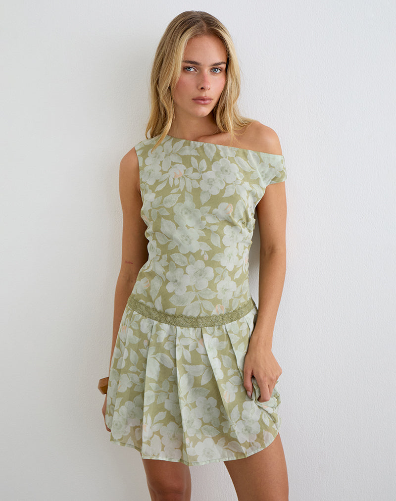 QAIREEN-MINI-DRESS-PALE-FLOWER-GREEN-24538