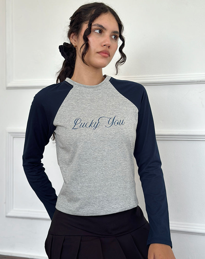 SABANI-TOP-GREY-MARL-NAVY-COM-LUCKY-YOU-3-copy