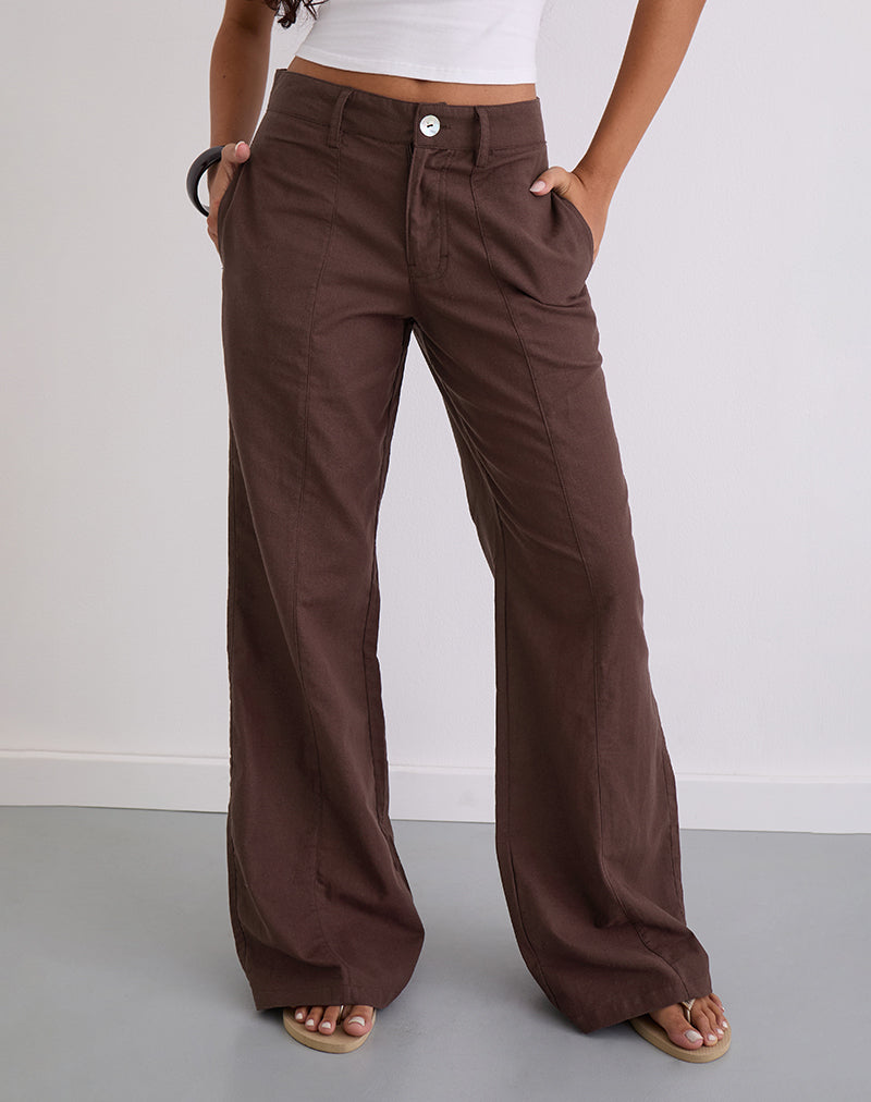 SAUCY-TROUSERS-LINEN-DEEP-MAHOGANY-15853