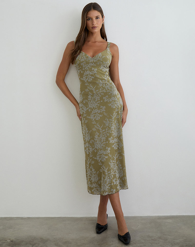 SELAYU-DRESS-DUSKY-GREEN-MOSS-PETAL-19385