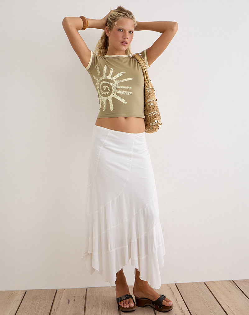 SUTIN-TEE-KHAKI-BUTTERMILK-BIND-SHELL-22373