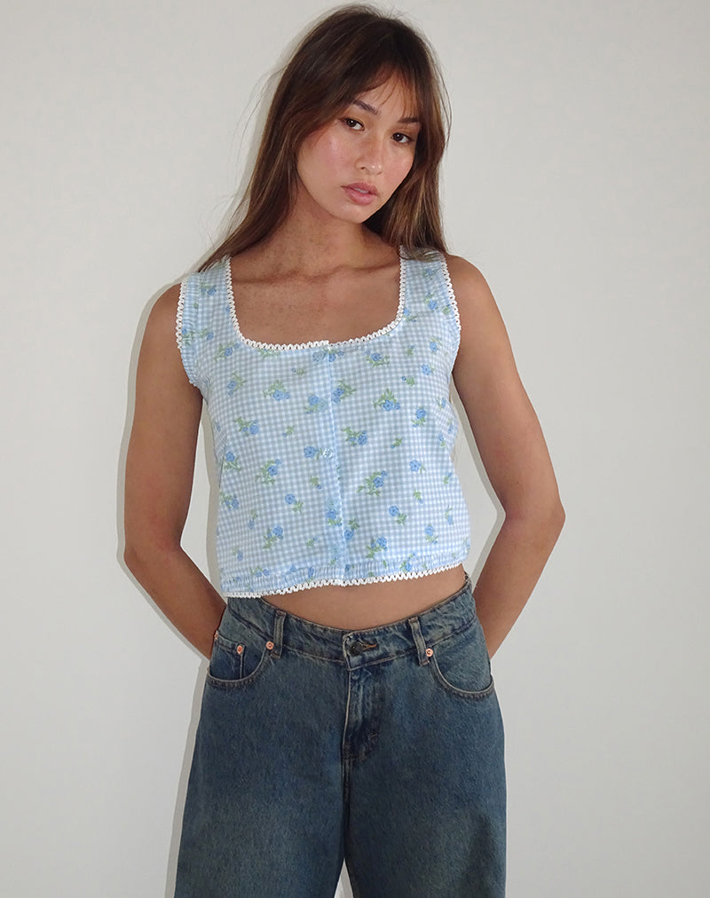 TERNYA-TOP-BLUE-FLOWER-GINGHAM3