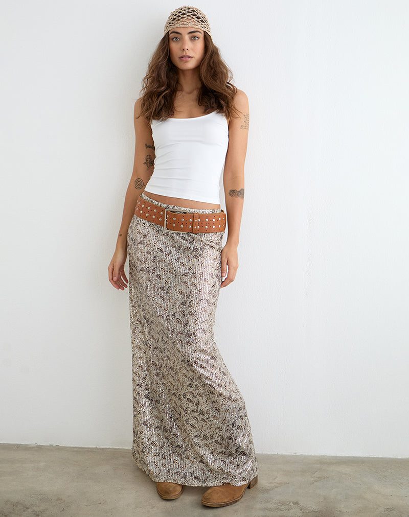 VANESSA-MAXI-SKIRT-PAISLEY-SEQUIN-GOLD-13785