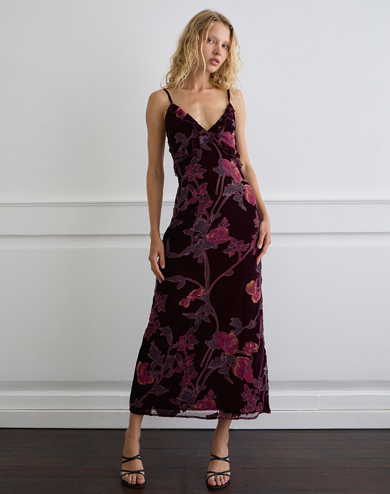 YAMIRA-DRESS-FLORAL-DEVORE-BURGUNDY-3507_cd44a3df-b4ed-4c56-98a4-867de8d4dee5