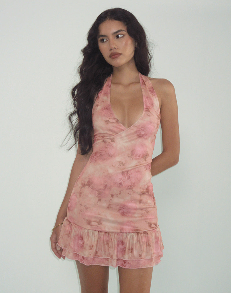 YORIKO-HALTER-DRESS-SMOKY-FLORAL-PEACH_2808